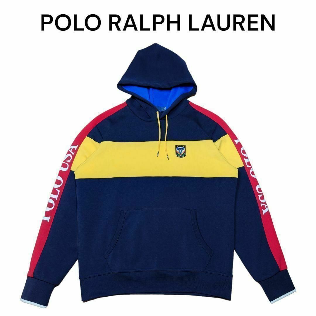 POLO RALPH LAUREN - ポロラルフローレン 袖プリント マルチ POLO RALPH LAUREN - ポロラルフローレン 袖プリント マルチ