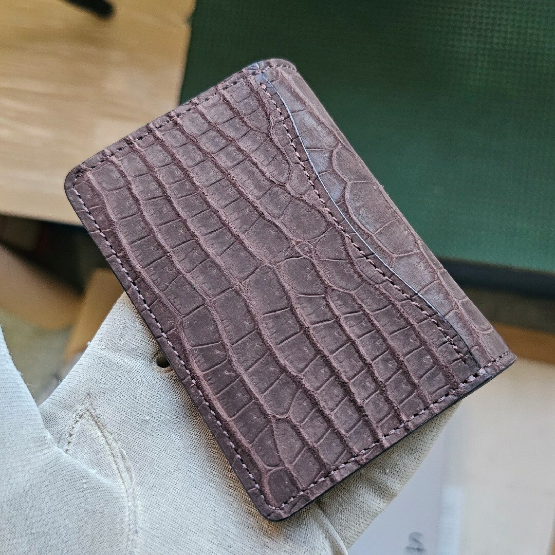 未使用 ワイルドスワンズ ADLER アドラー クロコダイル ポロサス 未使用 ワイルドスワンズ ADLER アドラー クロコダイル ポロサス