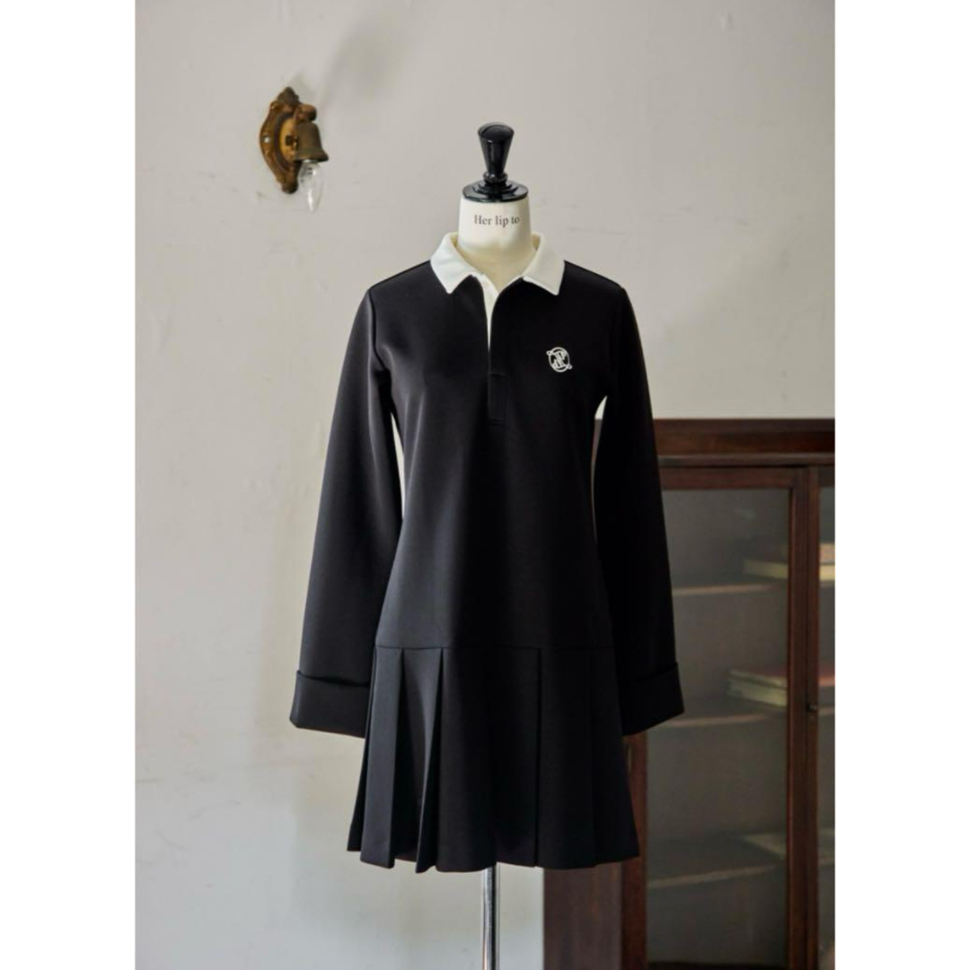 Her lip to - Herlipto Polo Pleated Mini Dress Mサイズの通販 Her lip to - Herlipto Polo Pleated Mini Dress Mサイズの通販