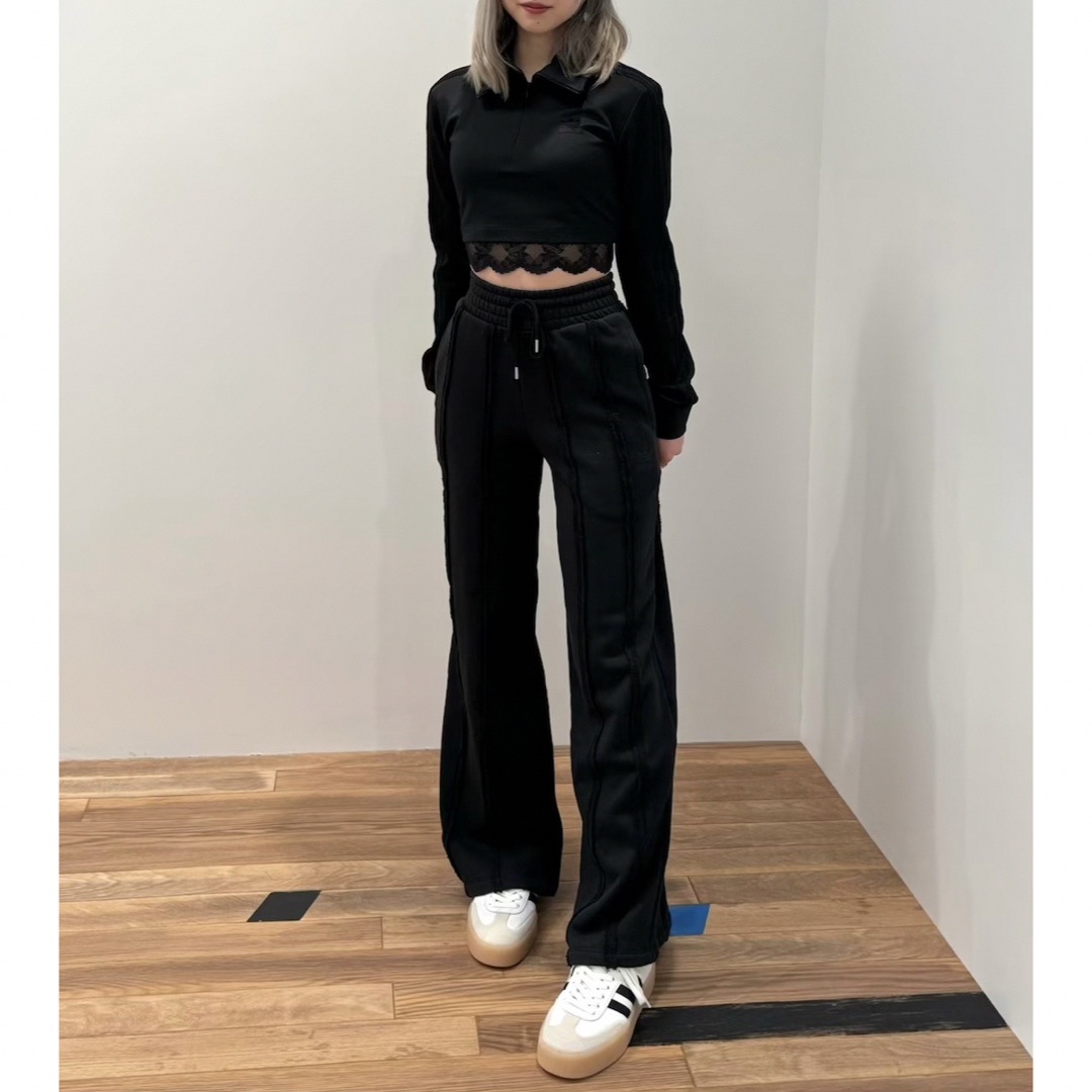 adidas Originals - L アディダス トラックトップ レース ハーフ adidas Originals - L アディダス トラックトップ レース ハーフ
