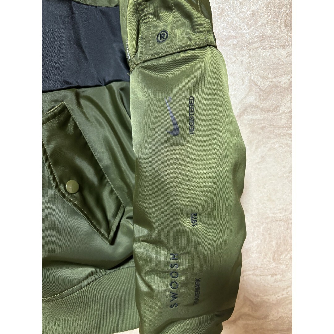 NIKE - 美品 Nike ナイキ Ma1 ボンバージャケット リバーシブル NIKE - 美品 Nike ナイキ Ma1 ボンバージャケット リバーシブル