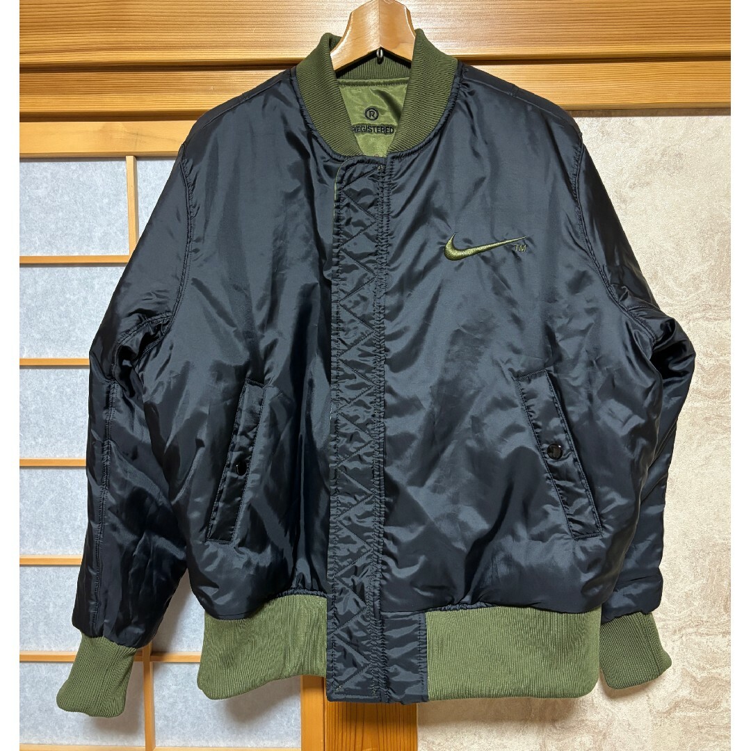 NIKE - 美品 Nike ナイキ Ma1 ボンバージャケット リバーシブル NIKE - 美品 Nike ナイキ Ma1 ボンバージャケット リバーシブル