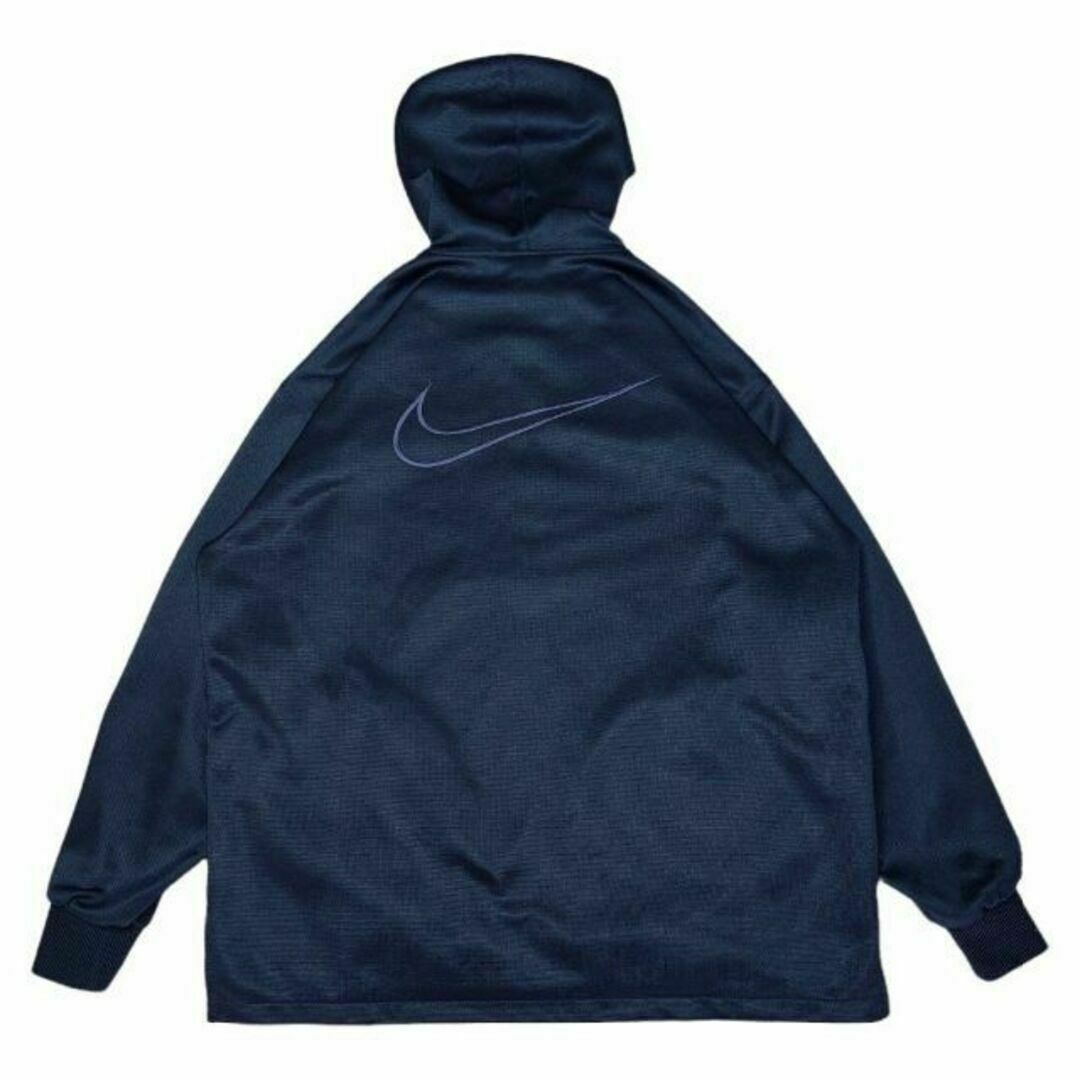 NIKE - NIKE白タグ90sハーフジップパーカー黒ナイキ古着ビッグス NIKE - NIKE白タグ90sハーフジップパーカー黒ナイキ古着ビッグス