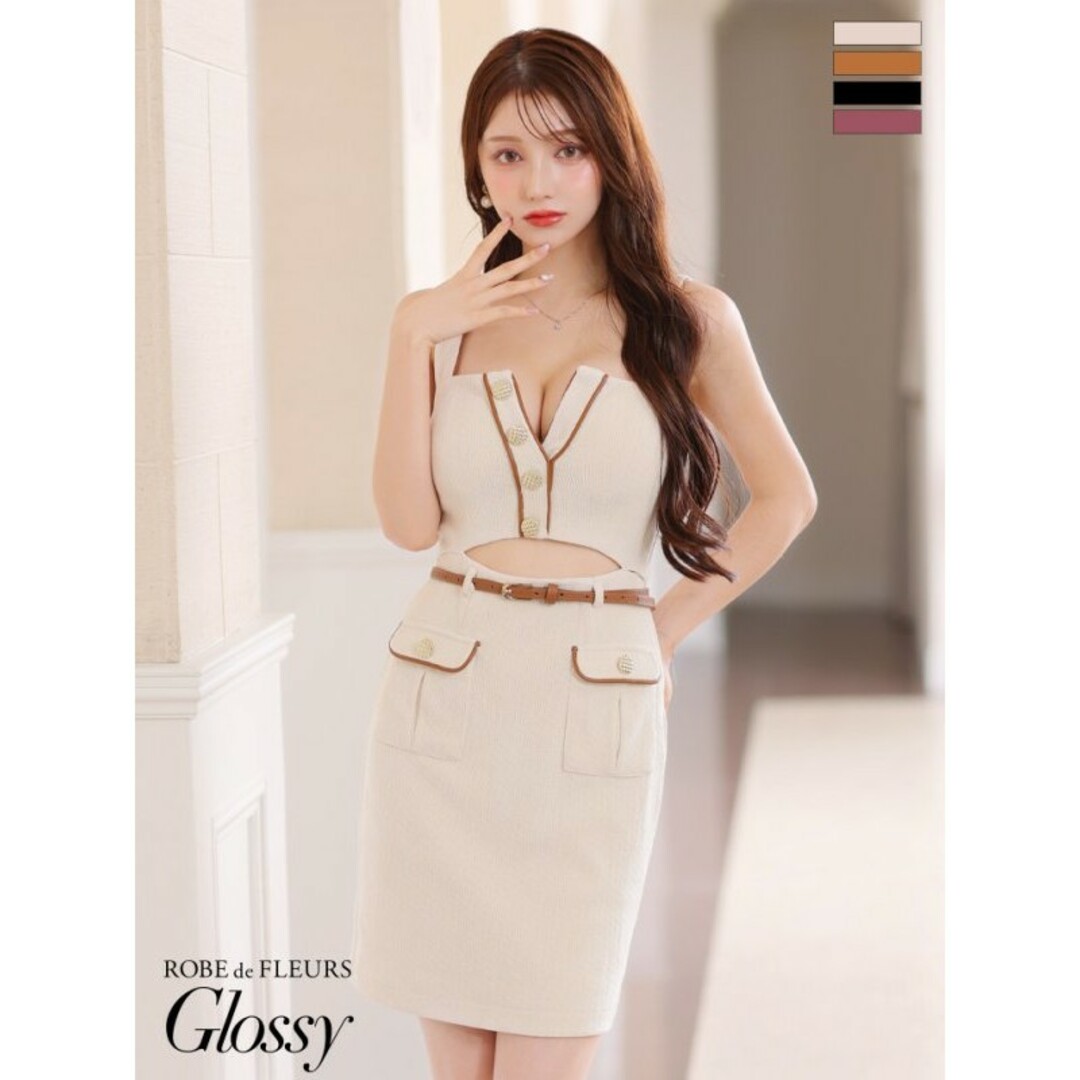 ROBE de FLEURS Glossy/ローブドフルール グロッシードレス ROBE de FLEURS Glossy/ローブドフルール グロッシードレス