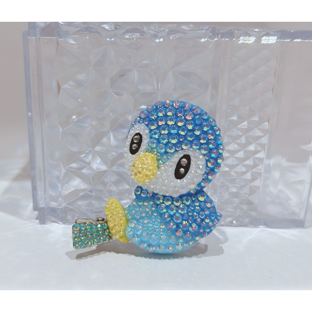 ポケモン(ポケモン)のポッチャマ ポケモン 前髪クリップ ヘアピン ヘアクリップ レディースのヘアアクセサリー(バレッタ/ヘアクリップ)の商品写真