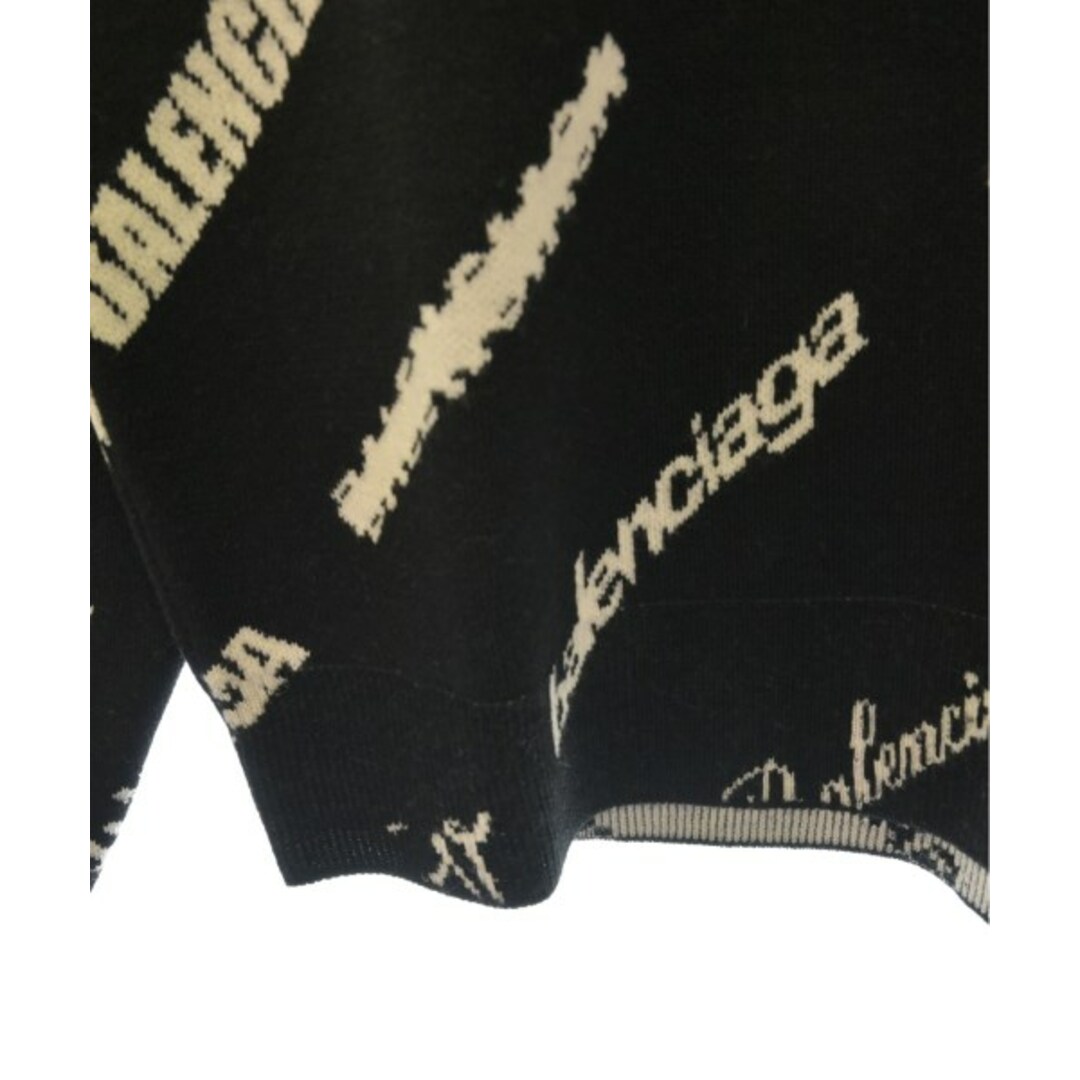 BALENCIAGA - BALENCIAGA バレンシアガ ニット・セーター S 黒x BALENCIAGA - BALENCIAGA バレンシアガ ニット・セーター S 黒x