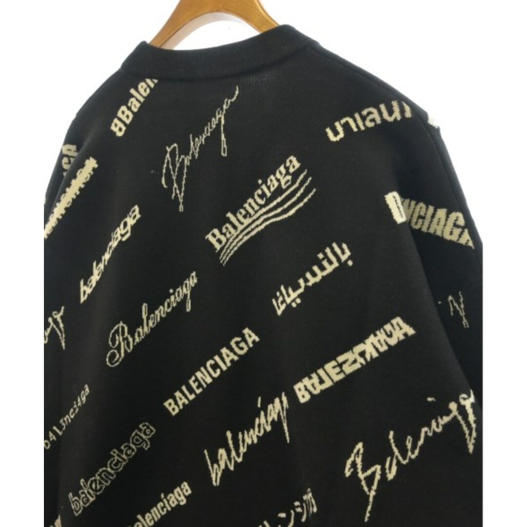 BALENCIAGA - BALENCIAGA バレンシアガ ニット・セーター S 黒x BALENCIAGA - BALENCIAGA バレンシアガ ニット・セーター S 黒x