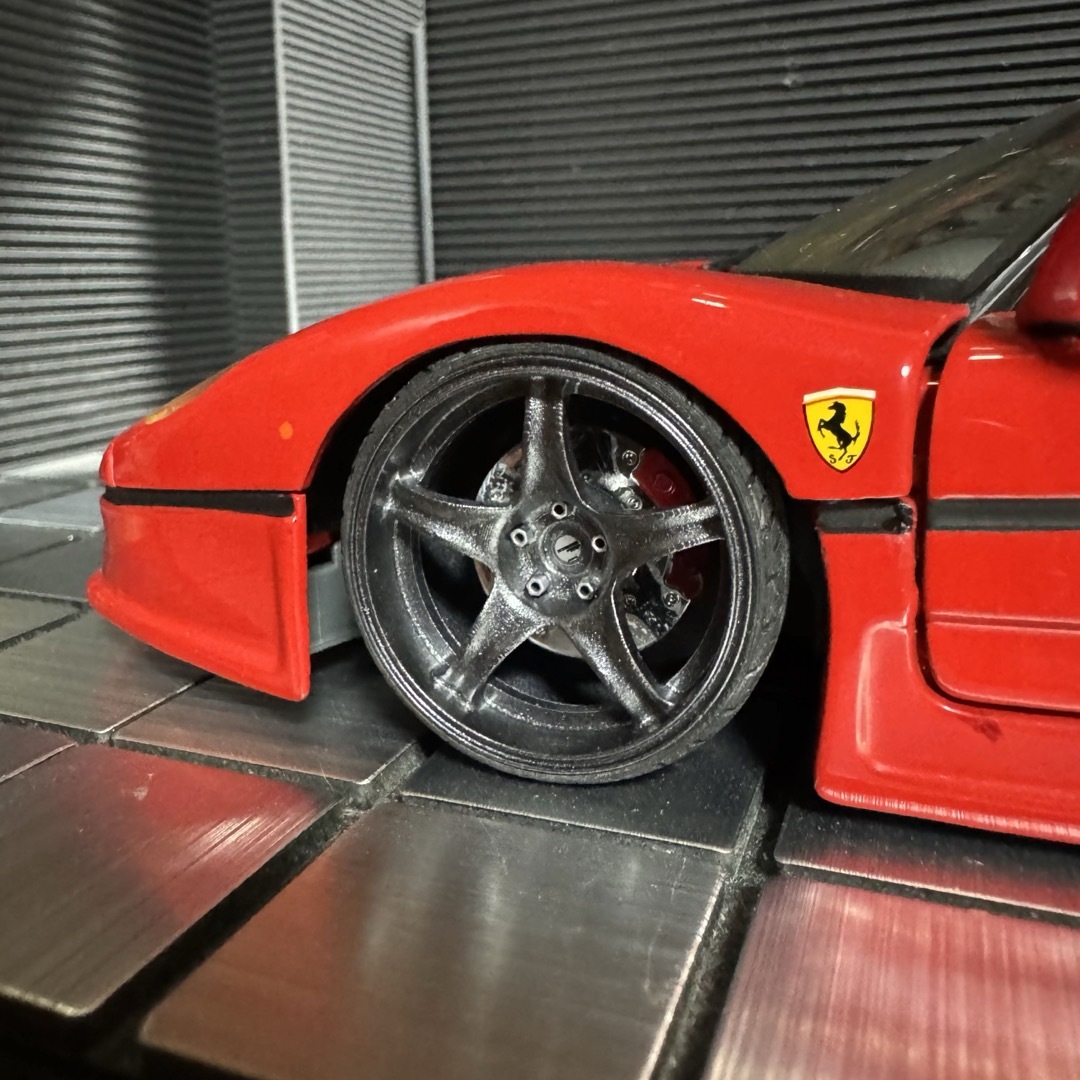 HOTWHEELS 1/18フェラーリ F50 (カスタム仕様)の通販 by HOTWHEELS 1/18フェラーリ F50 (カスタム仕様)の通販 by