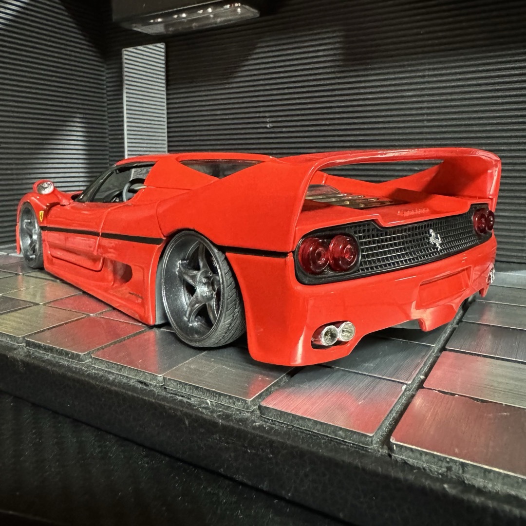 HOTWHEELS 1/18フェラーリ F50 (カスタム仕様)の通販 by HOTWHEELS 1/18フェラーリ F50 (カスタム仕様)の通販 by