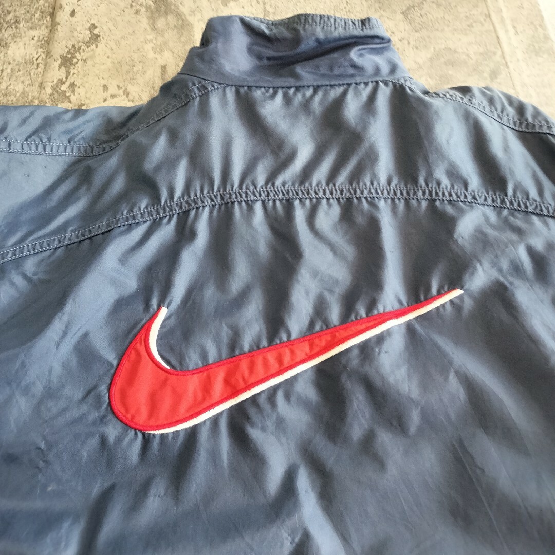 NIKE - 【A80】レア 90s 白タグ NIKE ナイロンジャケット USA NIKE - 【A80】レア 90s 白タグ NIKE ナイロンジャケット USA