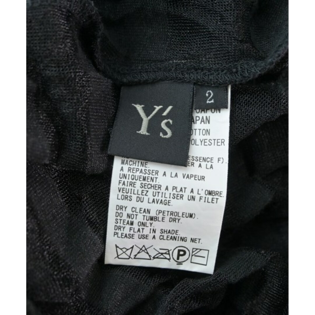 Y's - Y's ワイズ Tシャツ・カットソー 2(S位) 黒(ボーダー