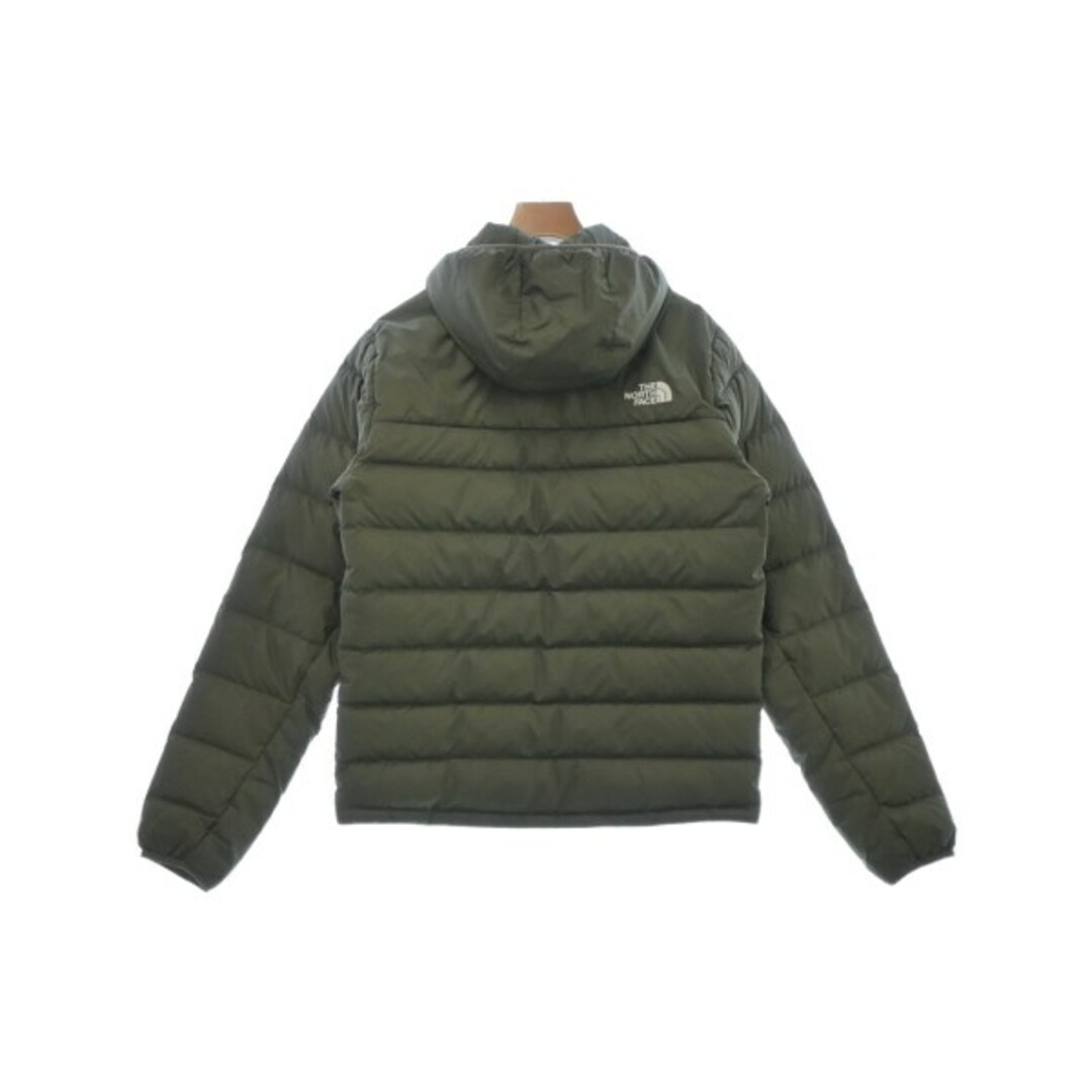 THE NORTH FACE ダウンジャケット/ダウンベスト S カーキ 【古着 THE NORTH FACE ダウンジャケット/ダウンベスト S カーキ 【古着