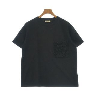 VALENTINO(Tシャツ/カットソー(半袖/袖なし) ・ ブラック/黒色 VALENTINO(Tシャツ/カットソー(半袖/袖なし) ・ ブラック/黒色