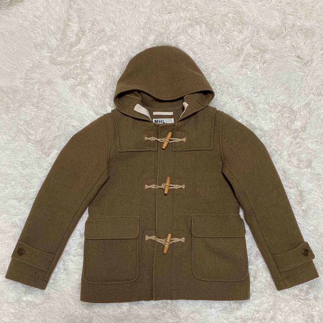 美品】 マーガレットハウエル ダッフルコート 大きいサイズ 予備 美品】 マーガレットハウエル ダッフルコート 大きいサイズ 予備