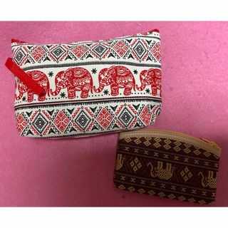 タイランド🌹友人名古屋社長夫妻からの頂き物　タイのマダム私物のラッキーポーチ(その他)