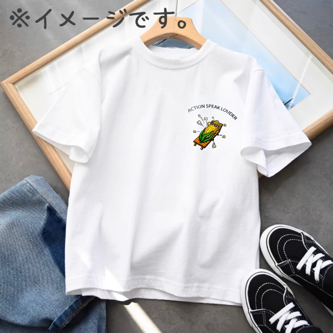ポップコーン★アイロン転写シート ハンドメイドの素材/材料(各種パーツ)の商品写真
