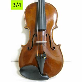 セミオールド3/4】 フランス製 ノーラベル ca.1850 バイオリンの セミオールド3/4】 フランス製 ノーラベル ca.1850 バイオリンの