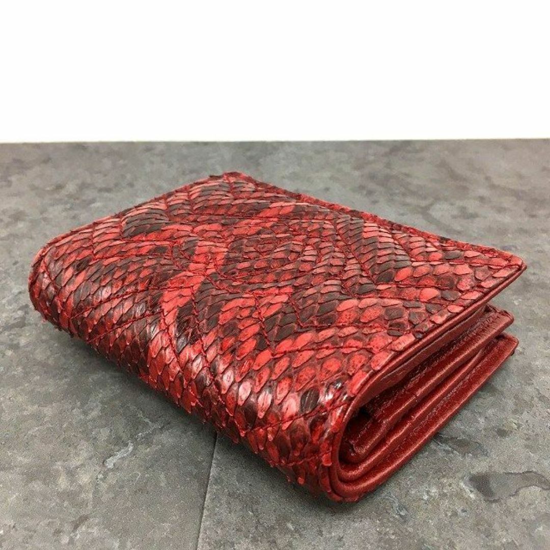 送料込み! 美品 GUCCI コンパクトウォレット 466492 パイソン 送料込み! 美品 GUCCI コンパクトウォレット 466492 パイソン