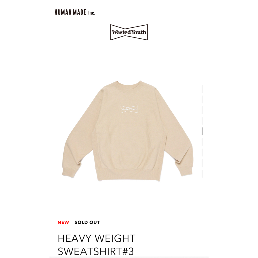 Wasted youth HEAVY WEIGHT SWEATSHIRT トップス Wasted youth HEAVY WEIGHT SWEATSHIRT トップス