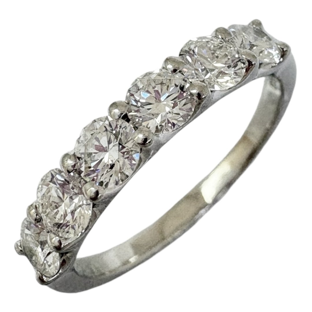 リング 指輪 16号 Pt900プラチナ ダイヤモンド 1.12ct レディース   中古