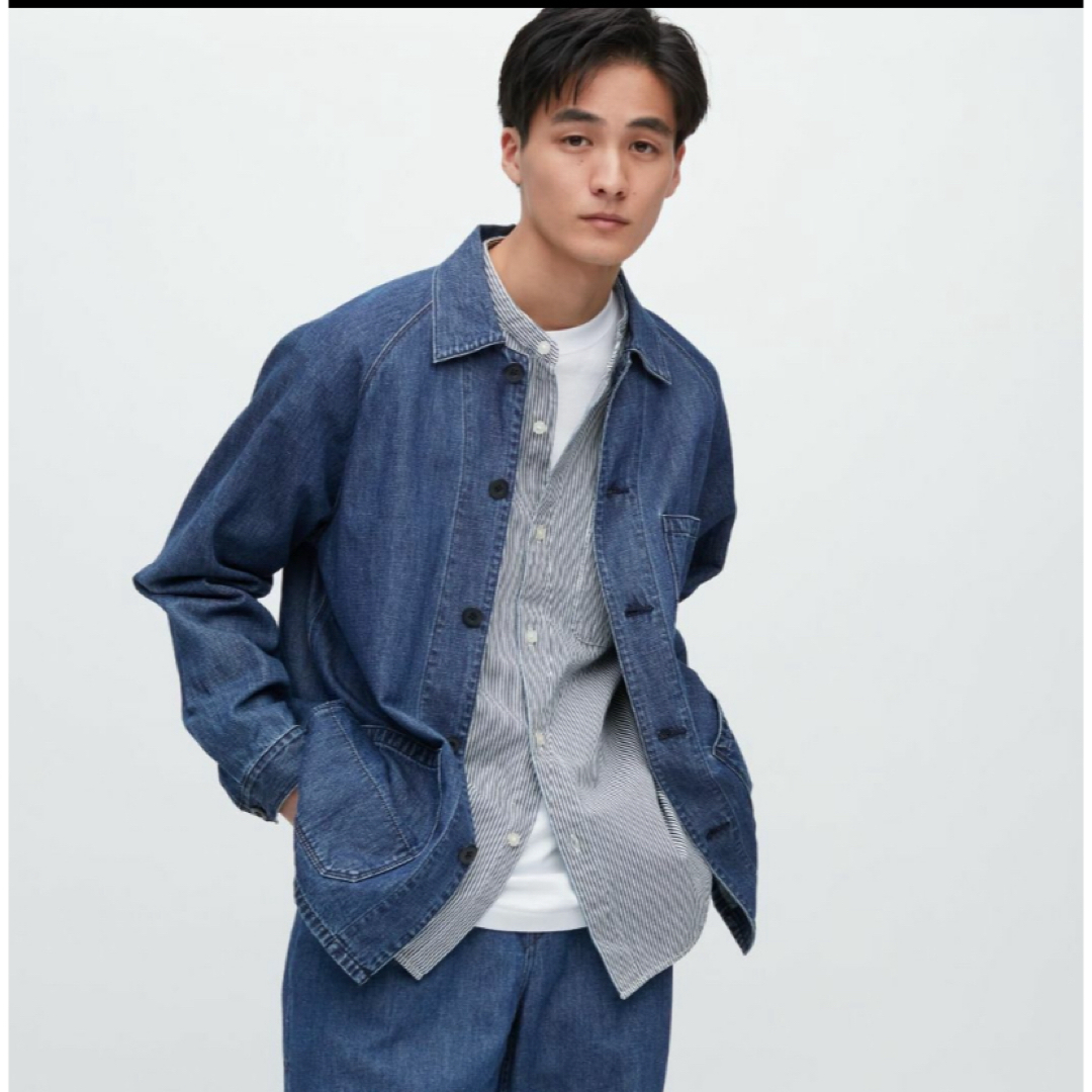 UNIQLO - UNIQLO ユーティリティデニムジャケットの通販 by ろみ UNIQLO - UNIQLO ユーティリティデニムジャケットの通販 by ろみ