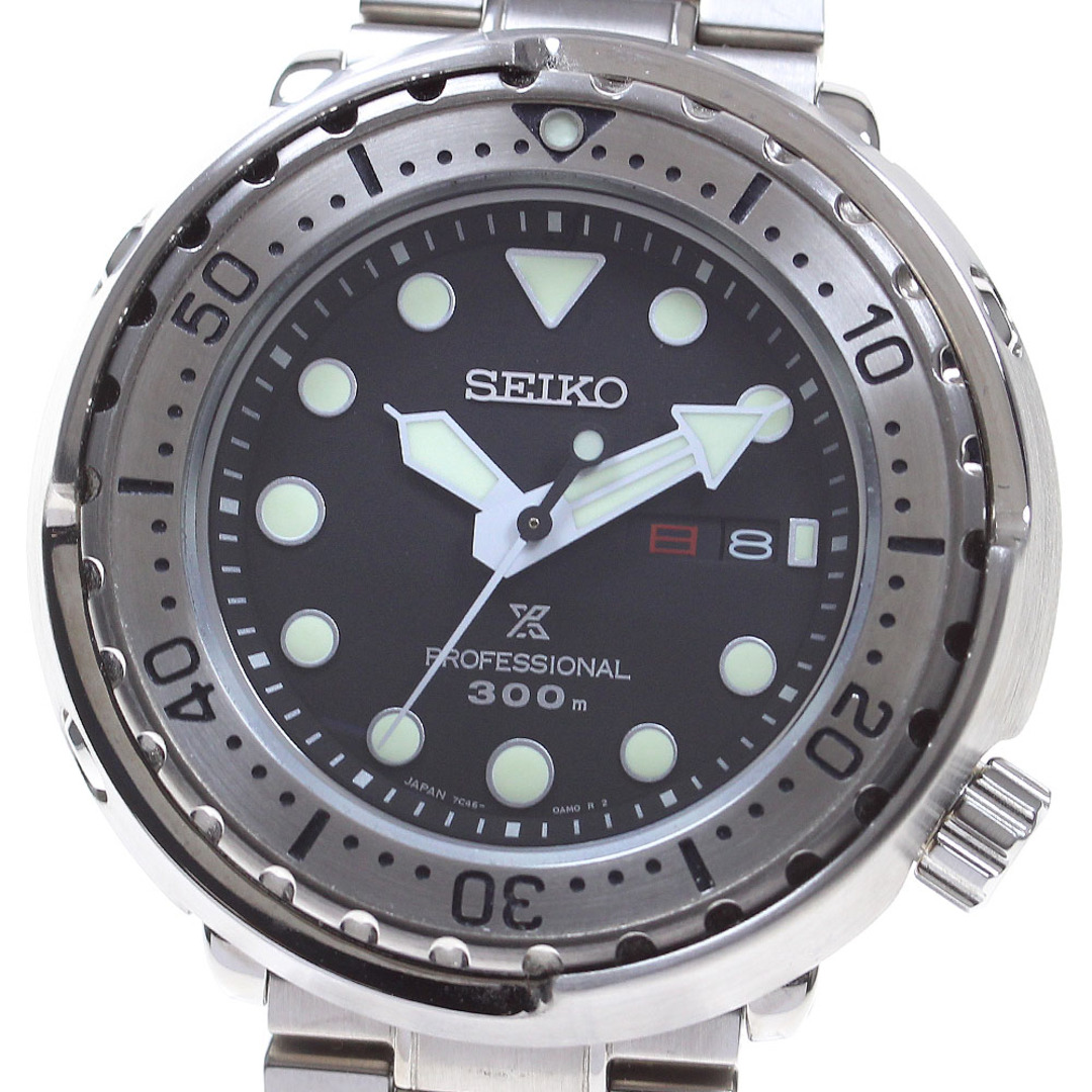 SEIKO - セイコー SEIKO SBBN049/7C46-0AN0 プロスペックス マリーンマスター デイデイト クォーツ メンズ 良品 箱・保証書付き_845188