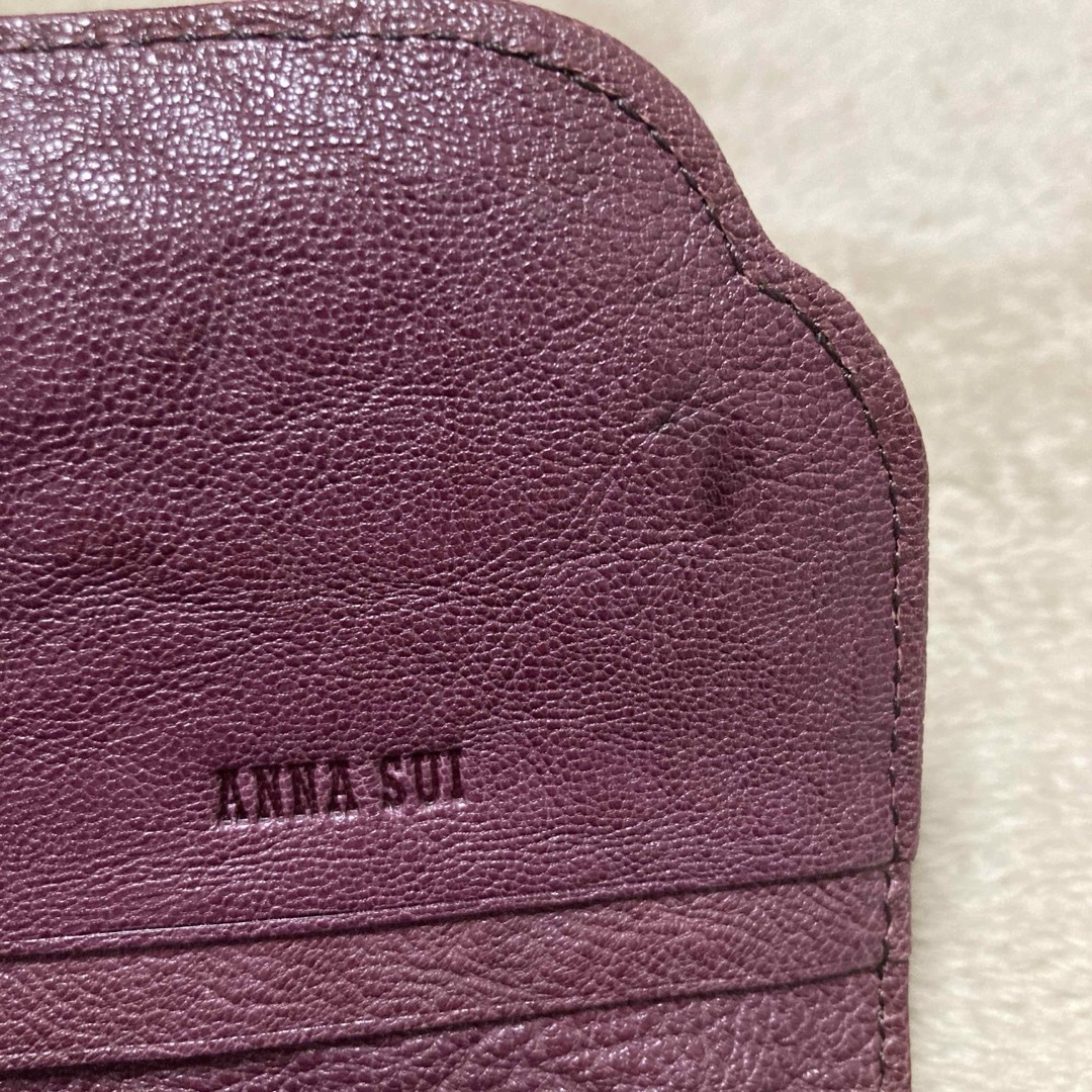 アナスイ ANNA SUI 長財布 ローズウッド ボルドー アナスイ ANNA SUI 長財布 ローズウッド ボルドー