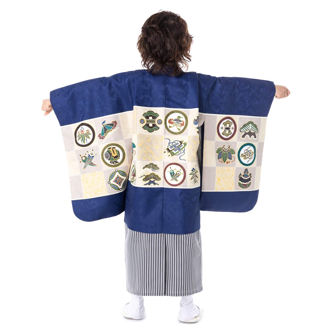 七五三 男 5歳 着物 【豪華12点フルセット】 七五三 男 5歳 着物 【豪華12点フルセット】