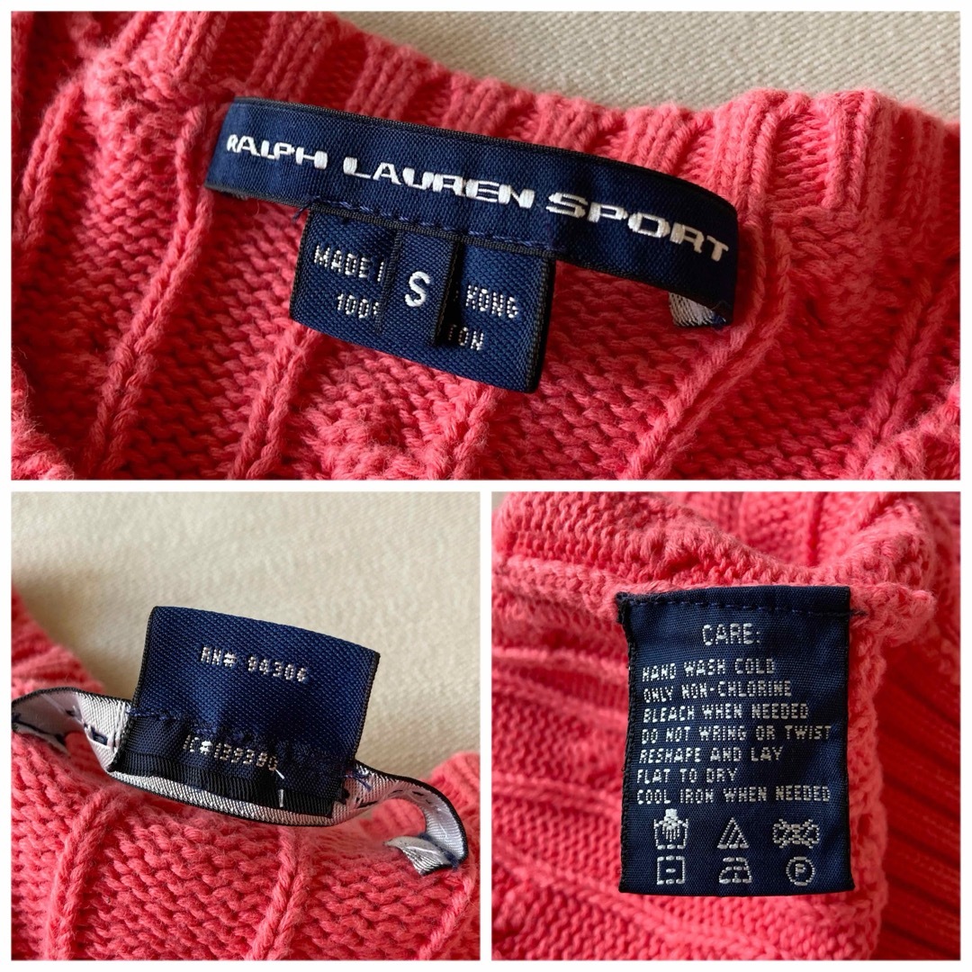 Ralph Lauren - ラルフローレン スポーツ ロゴ刺繍 コットン Ralph Lauren - ラルフローレン スポーツ ロゴ刺繍 コットン