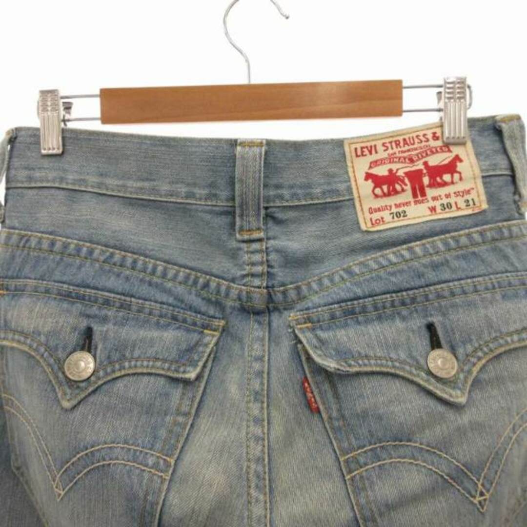 Levi's - Levi's 702 デニムパンツ ジーンズ クロップド 白布 Levi's - Levi's 702 デニムパンツ ジーンズ クロップド 白布