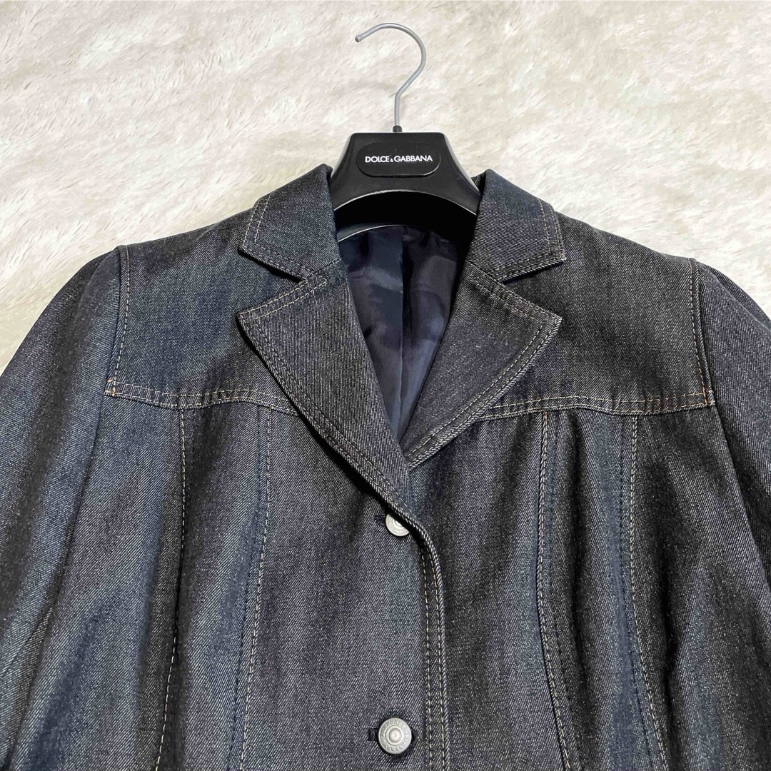 極美品 BURBERRY 大きいサイズ ノバチェック デニムジャケット G 極美品 BURBERRY 大きいサイズ ノバチェック デニムジャケット G