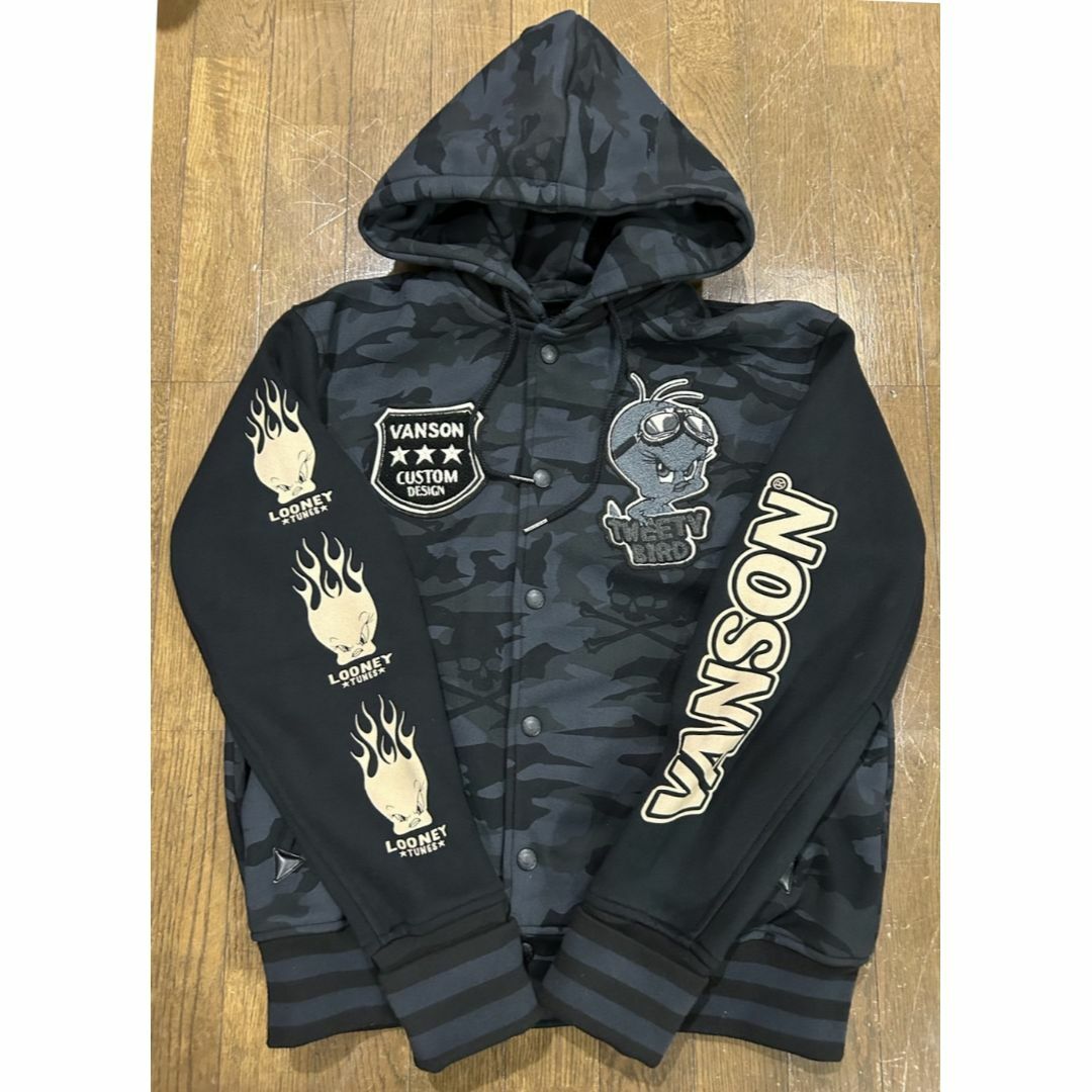 VANSON - *バンソン×ルーニー テューンズ 裏起毛 ボンディング VANSON - *バンソン×ルーニー テューンズ 裏起毛 ボンディング