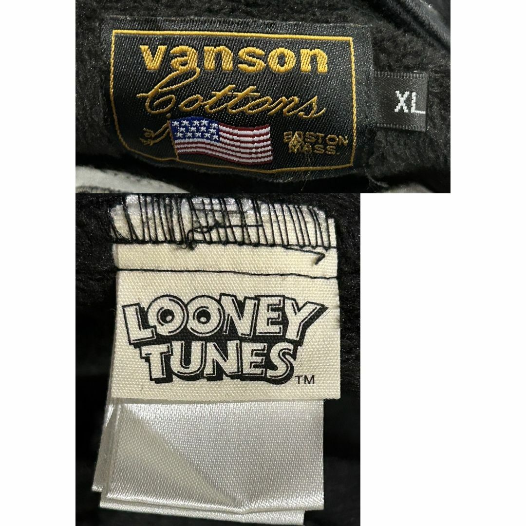 VANSON - *バンソン×ルーニー テューンズ 裏起毛 ボンディング VANSON - *バンソン×ルーニー テューンズ 裏起毛 ボンディング