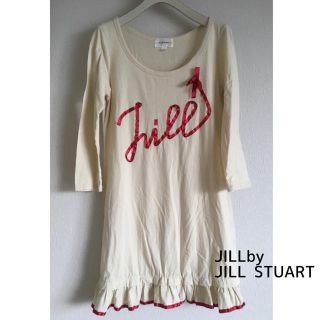 ジルバイジルスチュアート(JILL by JILLSTUART)のJILLbyJILLSTUART カットソーワンピース(ミニワンピース)