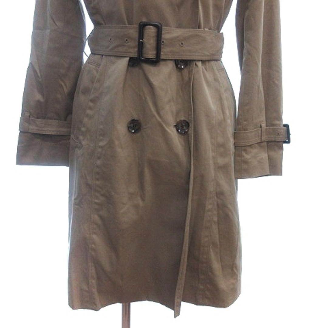 美品 現行タグ アナイライナー付き トレ ンチコート ロング丈 ベージュ ベルト ANAYIアナイトレンチコートライナー付きベルト36 ベージュロング
