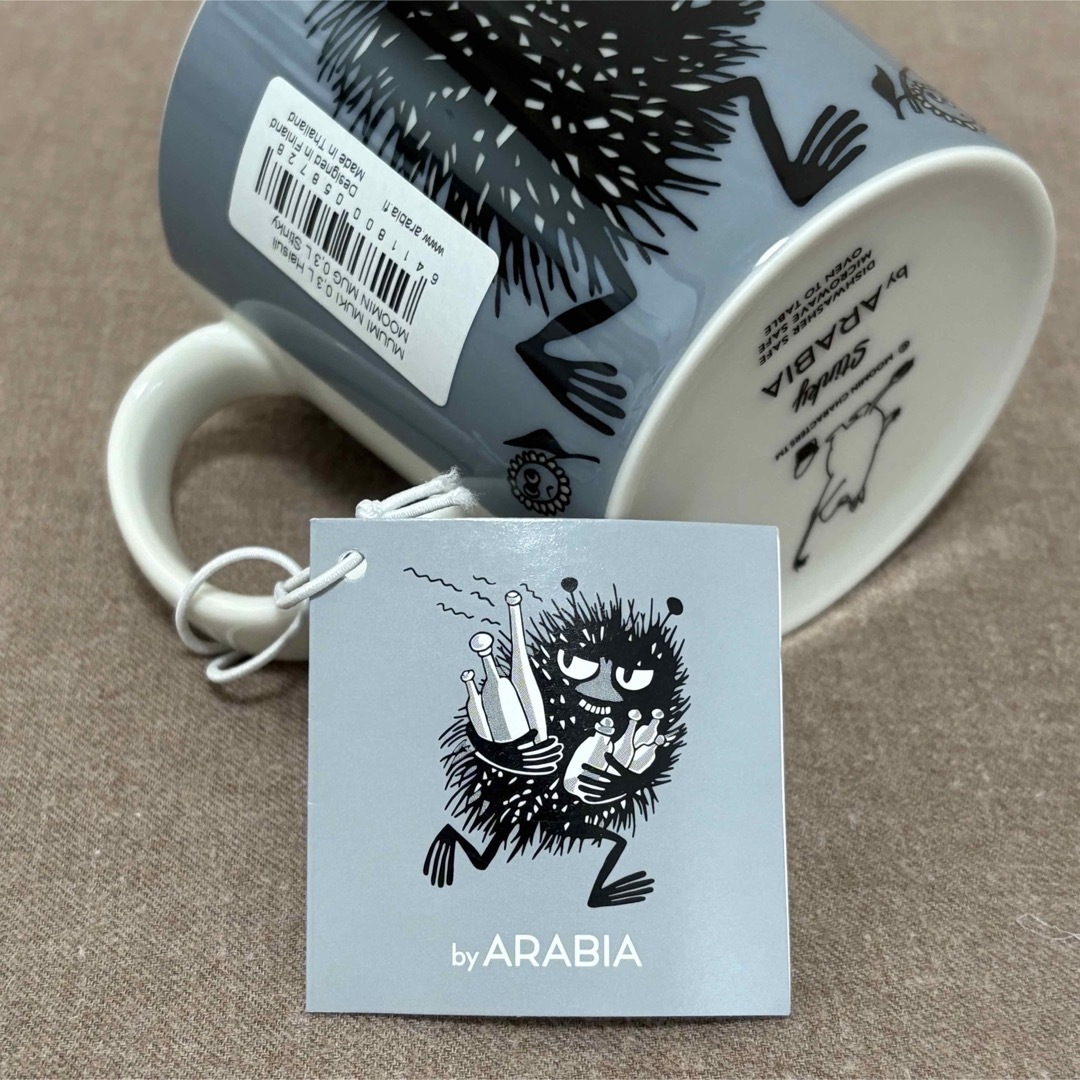 ARABIA - アラビア【ARABIA】 MOOMIN ムーミンマグ スティンキー ARABIA - アラビア【ARABIA】 MOOMIN ムーミンマグ スティンキー