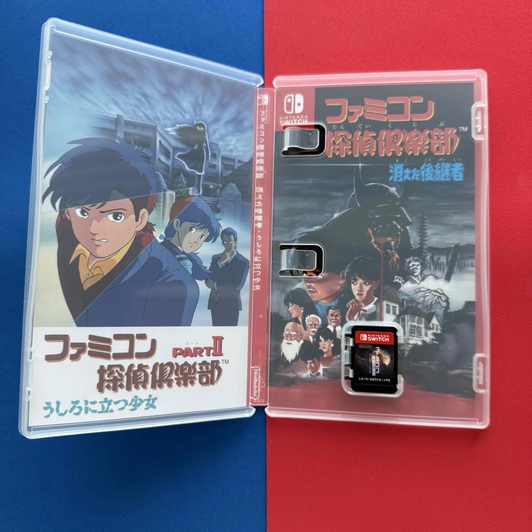 限定品】【美品】ファミコン探偵倶楽部 消えた後継者・うしろに 限定品】【美品】ファミコン探偵倶楽部 消えた後継者・うしろに