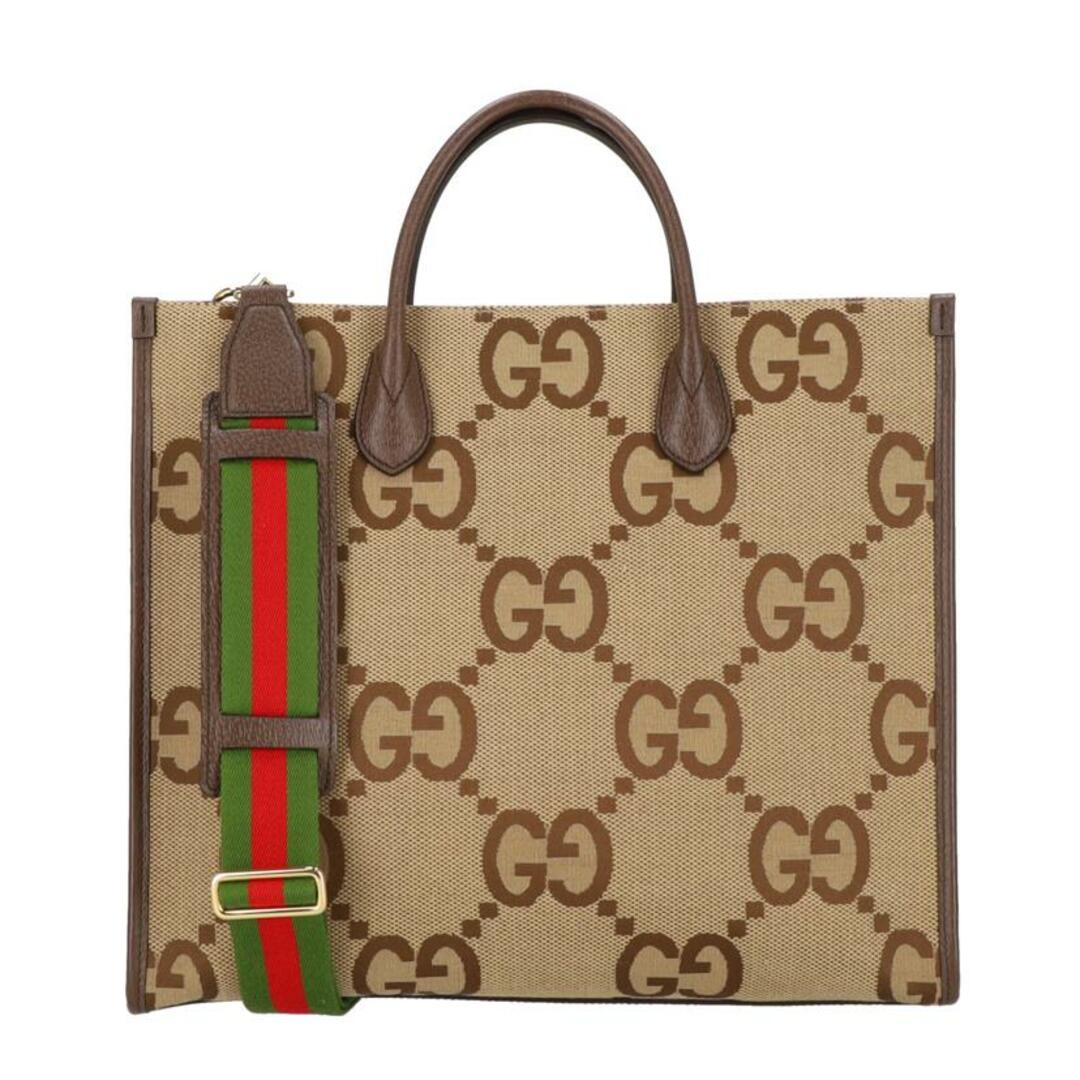 GUCCI - GUCCI グッチ/ジャンボGG柄トートバッグ/678839/520 GUCCI - GUCCI グッチ/ジャンボGG柄トートバッグ/678839/520