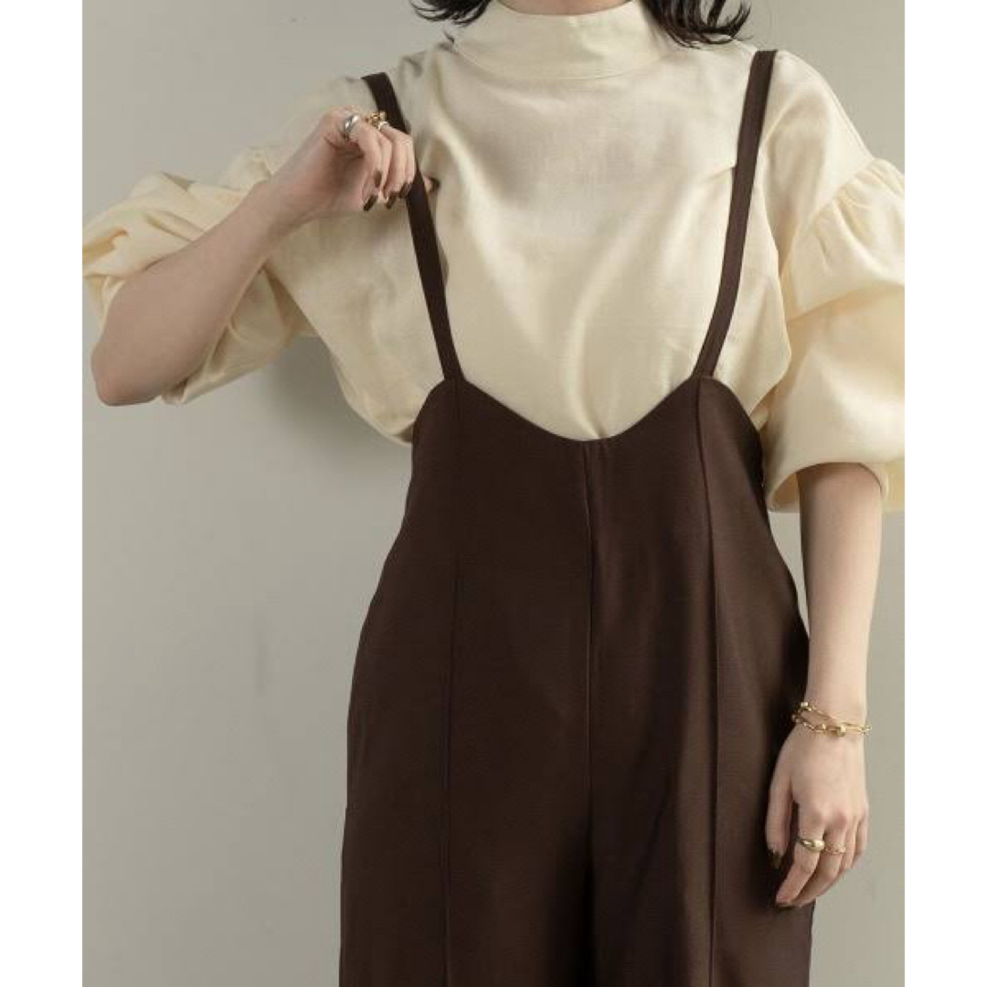 lawgy - lawgy center line suspender pantsブラウンの通販 by lawgy - lawgy center line suspender pantsブラウンの通販 by