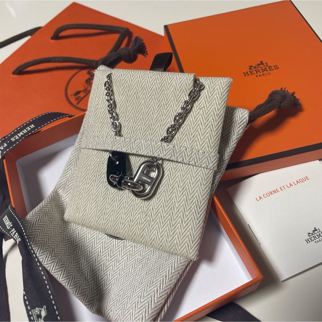 HERMES - 新品未使用 エルメス ネックレス マイヨン 黒の通販 by HERMES - 新品未使用 エルメス ネックレス マイヨン 黒の通販 by