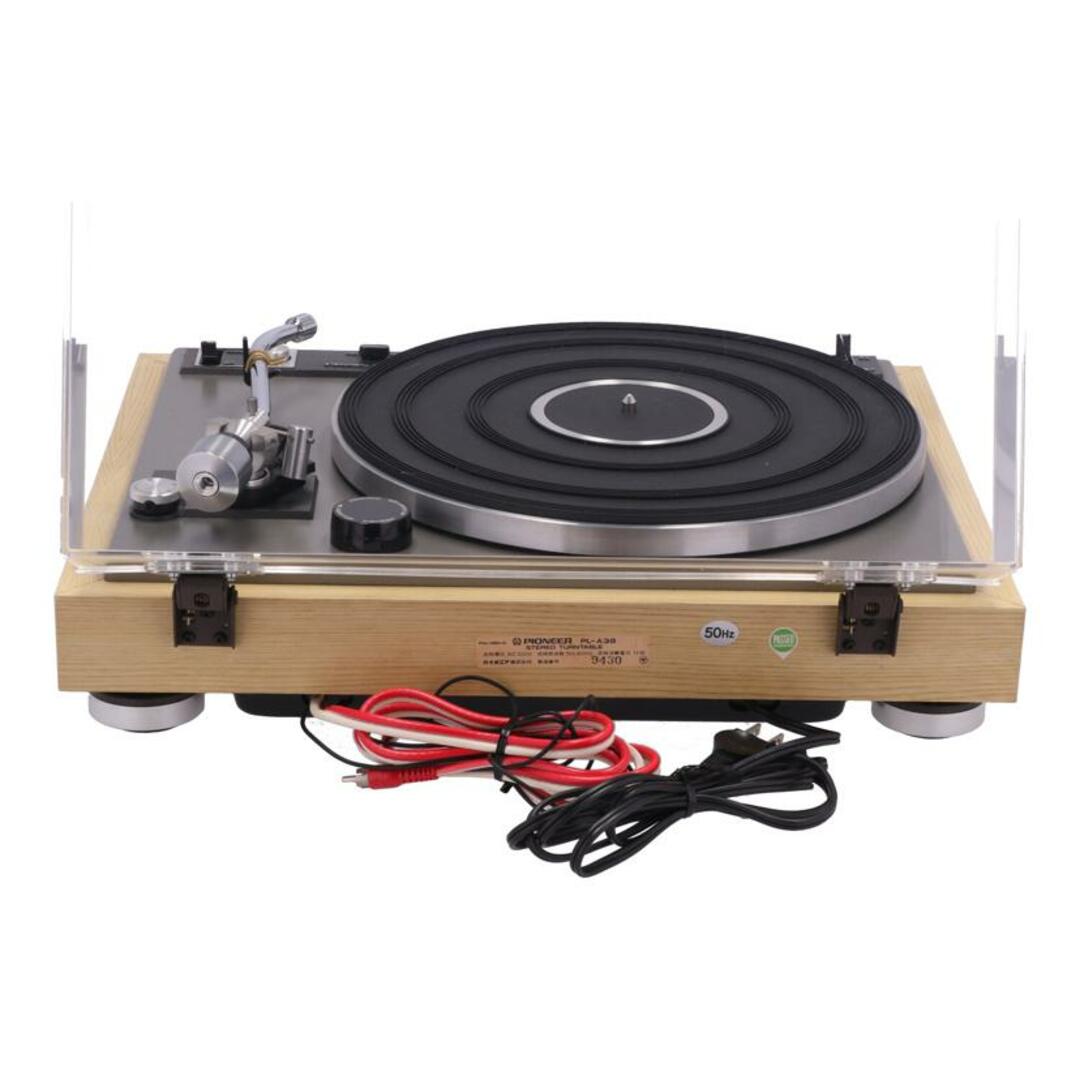 Pioneer パイオニア/レコードプレーヤー/PL-A38/9430/Bランク/64 Pioneer パイオニア/レコードプレーヤー/PL-A38/9430/Bランク/64