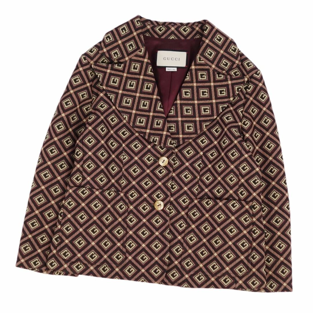 GUCCI - 極美品 グッチ GUCCI ジャケット Gジャガード ハーフ GUCCI - 極美品 グッチ GUCCI ジャケット Gジャガード ハーフ