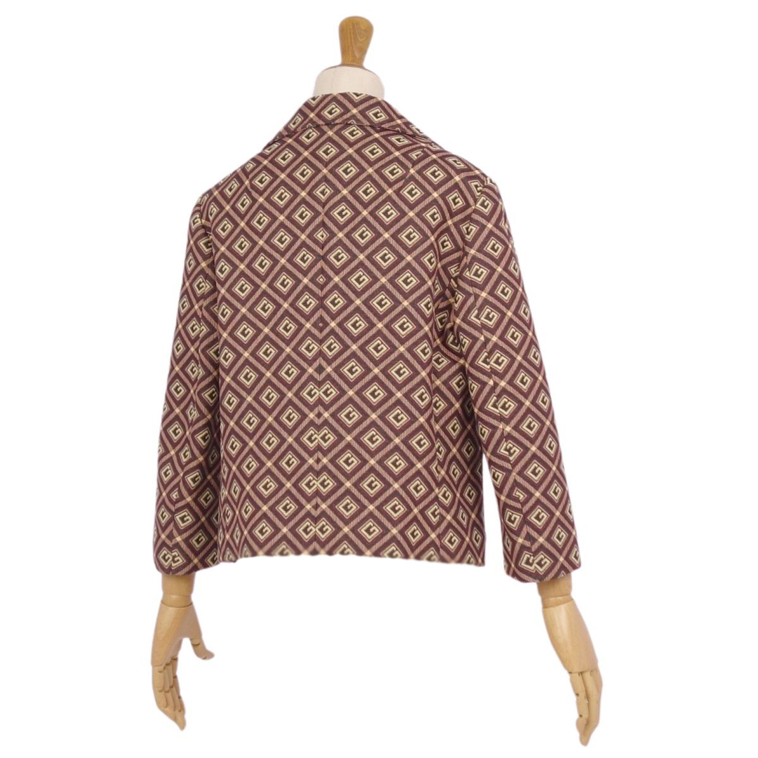 GUCCI - 極美品 グッチ GUCCI ジャケット Gジャガード ハーフ GUCCI - 極美品 グッチ GUCCI ジャケット Gジャガード ハーフ
