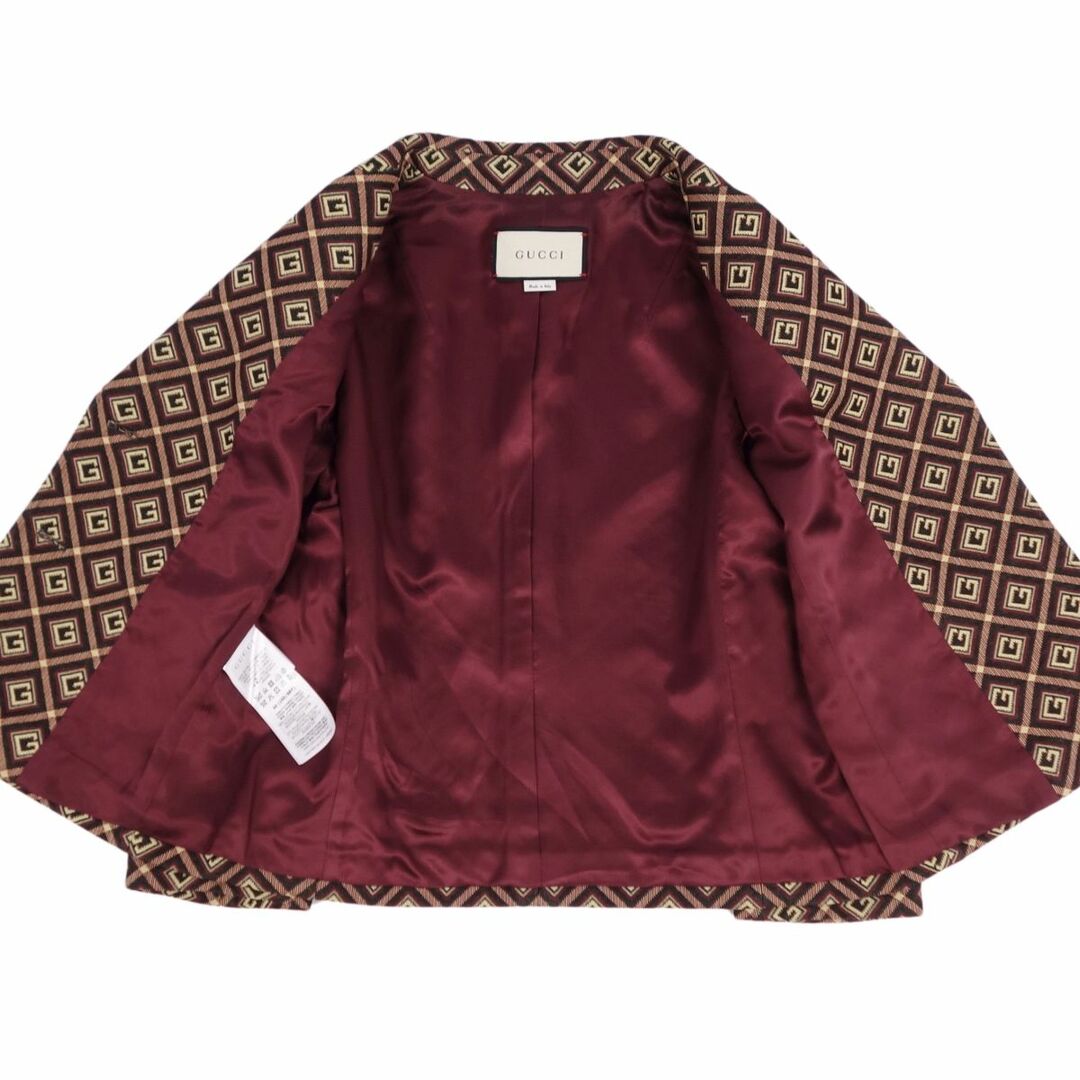 GUCCI - 極美品 グッチ GUCCI ジャケット Gジャガード ハーフ GUCCI - 極美品 グッチ GUCCI ジャケット Gジャガード ハーフ