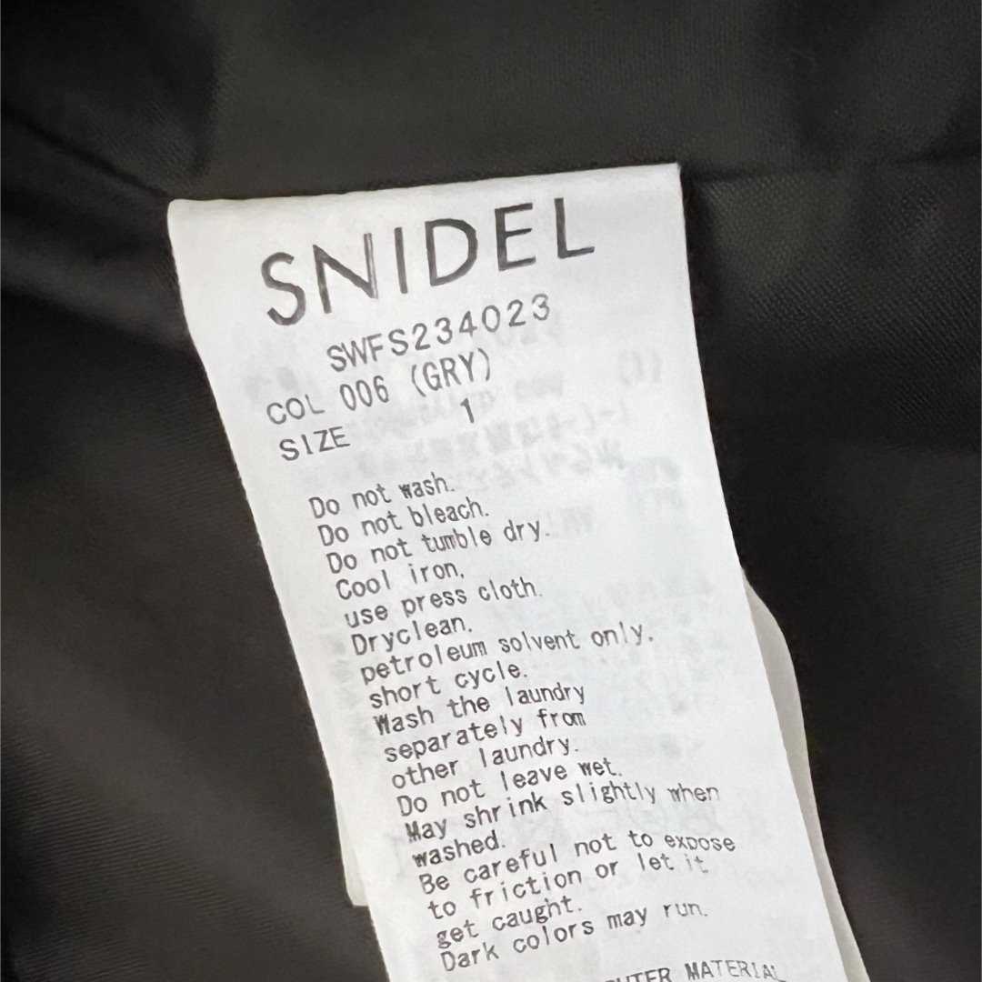 SNIDEL - snidel チェックミニスカート 1の通販 by y'shop SNIDEL - snidel チェックミニスカート 1の通販 by y'shop