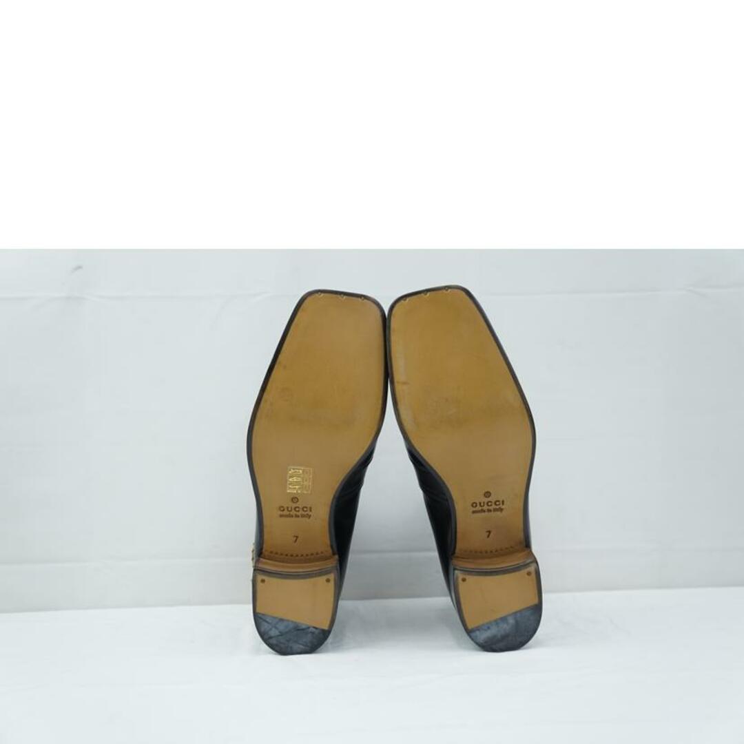 GUCCI グッチ/レザーブーツ 25.5/Aランク/67