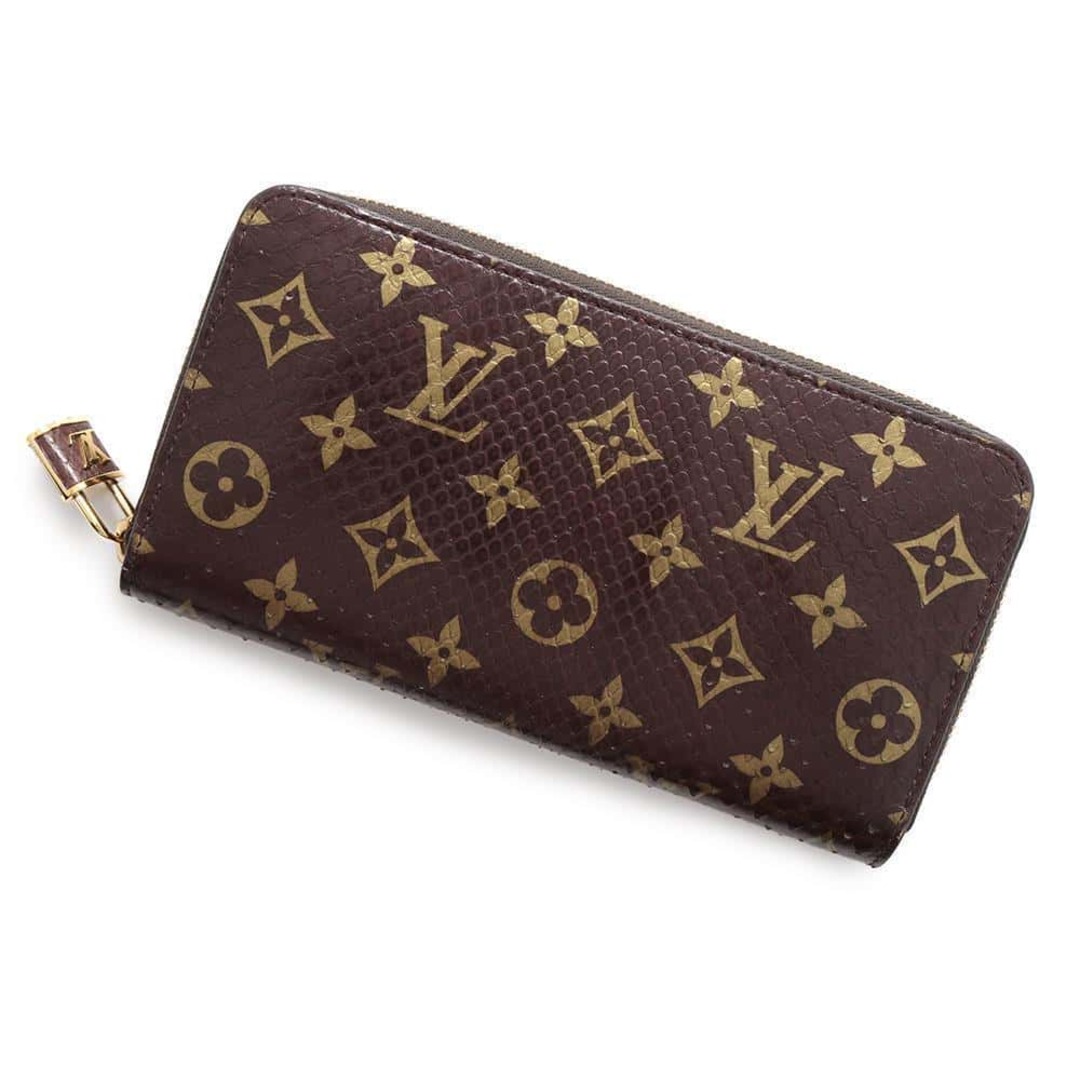 LOUIS VUITTON - ルイヴィトン 長財布 モノグラム・エキゾチック パイソン ジッピー・ウォレット N80148 ヴィトン 財布