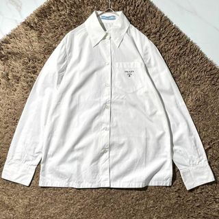 PRADA(シャツ/ブラウス(長袖/七分) ・ ホワイト/白色系)の PRADA(シャツ/ブラウス(長袖/七分) ・ ホワイト/白色系)の