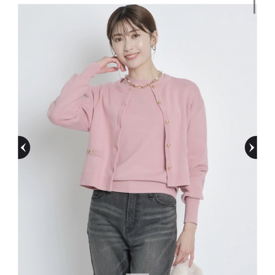 Apuweiser-riche - 美品🩷アプワイザーリッシェ 七分袖 Apuweiser-riche - 美品🩷アプワイザーリッシェ 七分袖