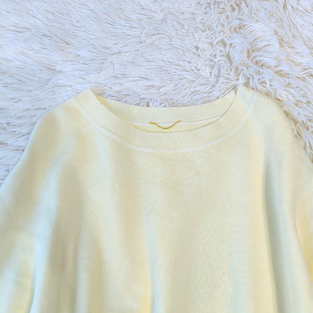 ドゥーズィエムクラス スウェット イエロー wear out sweat ドゥーズィエムクラス スウェット イエロー wear out sweat